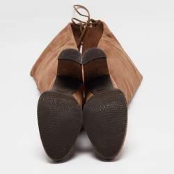 Stuart Weitzman Brown Suede Knee Length Boots Size 39