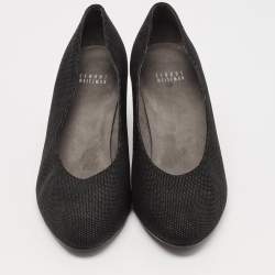 Stuart Weitzman Black Solar Goosebump Pumps Size 41