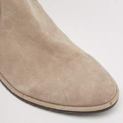 Stuart Weitzman Grey Suede Over The Knee Boots Size 38