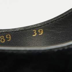 Stuart Weitzman Black Patent Leather Platform Pumps Size 39