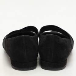 Stuart Weitzman Black Elastane and Suede Pumps Size 37