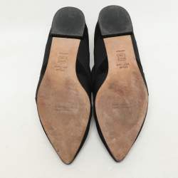 Stuart Weitzman Black Elastane and Suede Pumps Size 37