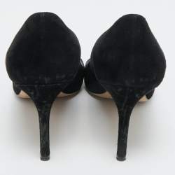 Stuart Weitzman Black Suede Nouveau Pumps Size 37