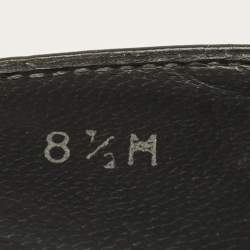 م�ملوكة مسبقًا حذاء كعب عالي ستيوارت وايتزمان جلد أسود مقدمة مدببة مقاس 38.5