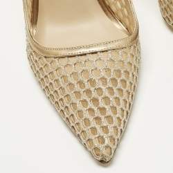 Pre Owned حذاء كعب عالي ستيوارت وايتزمان جلد منقوش بيثون أسود مقاس 38