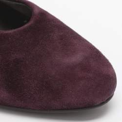 مملوكة مسبقًا حذاء كعب عالي ستيورات وايتزمان شامواه بنفسجي مق اس 40.5