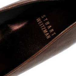 Stuart Weitzman Brown Leather Pumps Size 39.5
