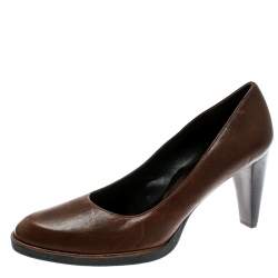 Stuart Weitzman Brown Leather Pumps Size 39.5
