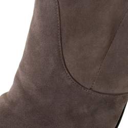 Stuart Weitzman Taupe Suede Highland Thigh High Boots Size 38