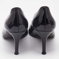 Stuart Weitzman Black Patent Leather Pumps Size 36.5