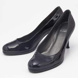 Stuart Weitzman Black Patent Leather Pumps Size 36.5