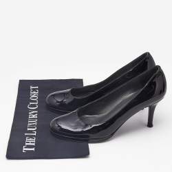 Stuart Weitzman Black Patent Leather Pumps Size 36.5