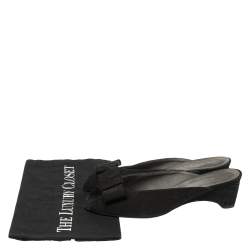 Stuart Weitzman Black Suede Slide Sandals Size 37