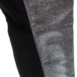 Stuart Weitzman Multicolor Lurex And Stretch Fabric Knee Length Boots Size 37.5