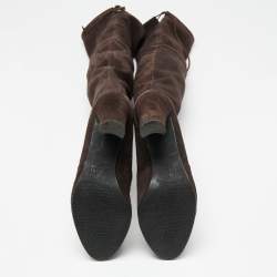 Stuart Weitzman Brown Suede Over The Knee Boots Size 35