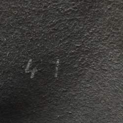 Pre Owned Stuart Weitzman Black Embossed Leather Bow Pumps Size 41