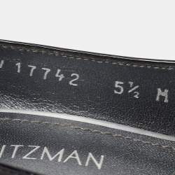 Stuart Weitzman Black Patent Leather Pointed Toe Pumps Size 36