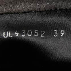 Pre Owned Stuart Weitzman Grey Suede Knee Length Boots Size 39