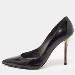 Stuart weitzman clearance black patent pumps