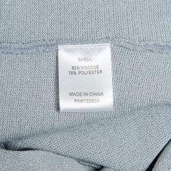 Superdown Grey Lurex Knit Strappy Jumpsuit M