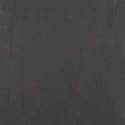 T by Alexander Wang Stretch Cotton Side Zipper Detail One Shoulder Dress M