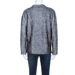 T by Alexander Wang Monochrome Striped Knit Sweater S