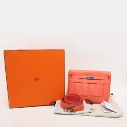 Hermes Crevette Swift Leather Palladium Finish Berline 28 Bag