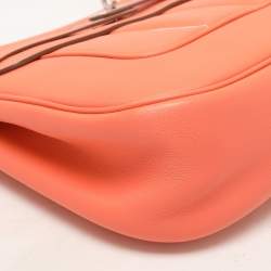 Hermes Crevette Swift Leather Palladium Finish Berline 28 Bag