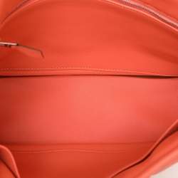 Hermes Crevette Swift Leather Palladium Finish Berline 28 Bag