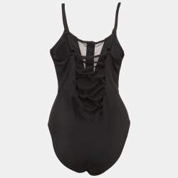 TA3 Black Jersey Lace-Up New Zippy Swimwear XS