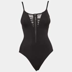 TA3 Black Jersey Lace-Up New Zippy Swimwear XS