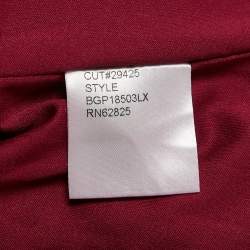 مملوكة مسبقًا Tadashi Shoji Pink Sequin Embellished Stretch Velvet Rhea Gown M