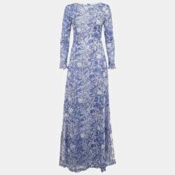 ZIMMERMANN 0981DRS252IVO 関税送料込 Silk mini dress Zimmermann Blue size 2 US in Silk - 42894793