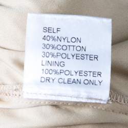 مملوكة مسبقًا فستان سهرة تداشي شوجي دانتيل وردي وأسود بترتر وأكمام طويلة رقبة سابرينا S