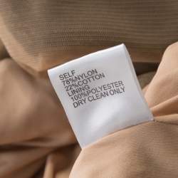 Pre Owned فستان سهرة تداشي شوجي طبقة دانتيل رقبة حرف V أسود M