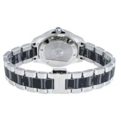 Pre Owned TAG Heuer Black Ceramic Stainless Steel Aquaracer WAY131C.BA0913 Women's Wristwatch 35 mm