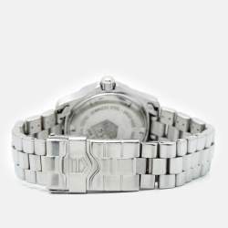 Pre Owned Tag Heuer White Stainless Steel Professional 2000 Series WK1311.BA0319 Women's Wristwatch 29 mm