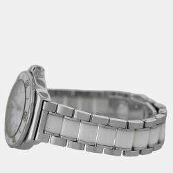 Tag Heuer White Stainless Steel Ceramic Formula 1 WAH1211 Quartz Women's Wristwatch 34 mm