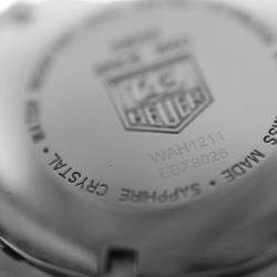 Tag Heuer White Stainless Steel Ceramic Formula 1 WAH1211 Quartz Women's Wristwatch 34 mm