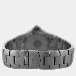 Tag Heuer Black Stainless Steel Kirium WL131D Quartz Women's Wristwatch 30 mm