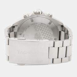 Pre Owned Tag Heuer Formula 1 Chronograph CAZ1011.BA0843 Quartz Grey Stainless Steel Men's Wristwatch 43mm