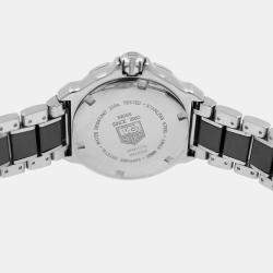 Pre Owned Tag Heuer Formula 1 WAH1210.BA0859 Quartz Black Ceramic Stainless Steel Women's Wristwatch 34 mm