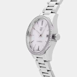 Pre Owned Pre-Owned Tag Heuer Carrera WAR1315.BA0778 Quartz  Women Watch 32 mm