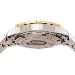 Pre Owned Tag Heuer Mother of Pearl Two-Tone Stainless Aquaracer WAF1424 Women's Wristwatch 27 mm