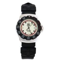 Tag Heuer Illuminated Dial Stainless Steel Formula 1 Professional WA1211 Women's Wristwatch 34.50 mm