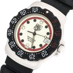 Tag Heuer Illuminated Dial Stainless Steel Formula 1 Professional WA1211 Women's Wristwatch 34.50 mm