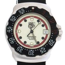 Tag Heuer Illuminated Dial Stainless Steel Formula 1 Professional WA1211 Women's Wristwatch 34.50 mm