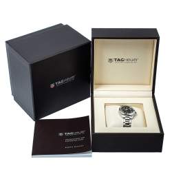 Pre Owned ساعة يد نسائية تاغ هيوير أكواريسر WAY1310.BA0915 ستانلس ستيل سوداء 32 مم