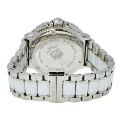 Tag Heuer White Ceramic & Stainless Steel Formula 1 CAH1211.BA0863 Women's Wristwatch 41 mm