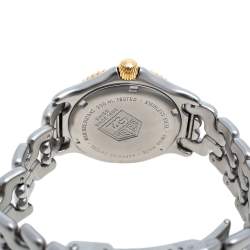 مملوكة مسبقًا Tag Heuer Silver Two-Tone Stainless Steel Professional S95.813K Women's Wristwatch 34 mm